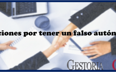 Nuevas sanciones por contratar a un falso autónomo