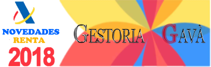 novedades renta 2018